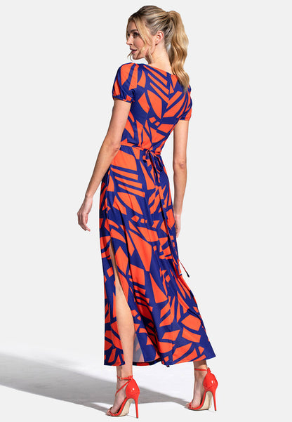 Split Hem Scoop Neck Maxi Dress