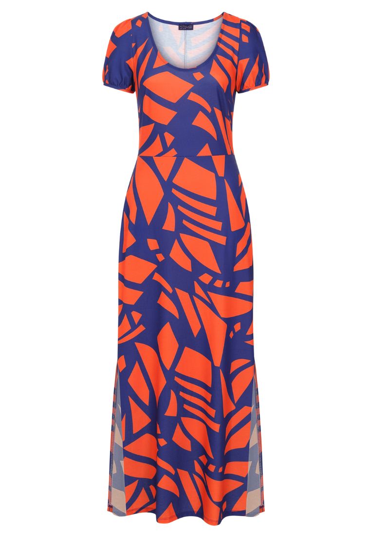 Split Hem Scoop Neck Maxi Dress