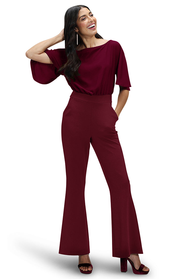 Drop Shoulder Jumpsuit