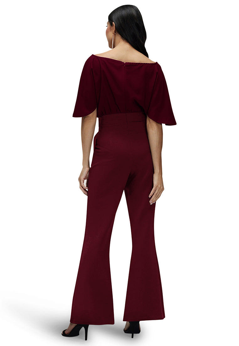 Drop Shoulder Jumpsuit