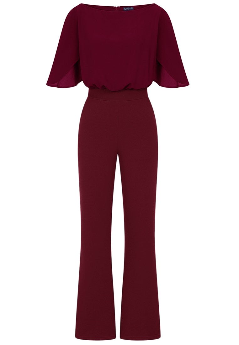Drop Shoulder Jumpsuit