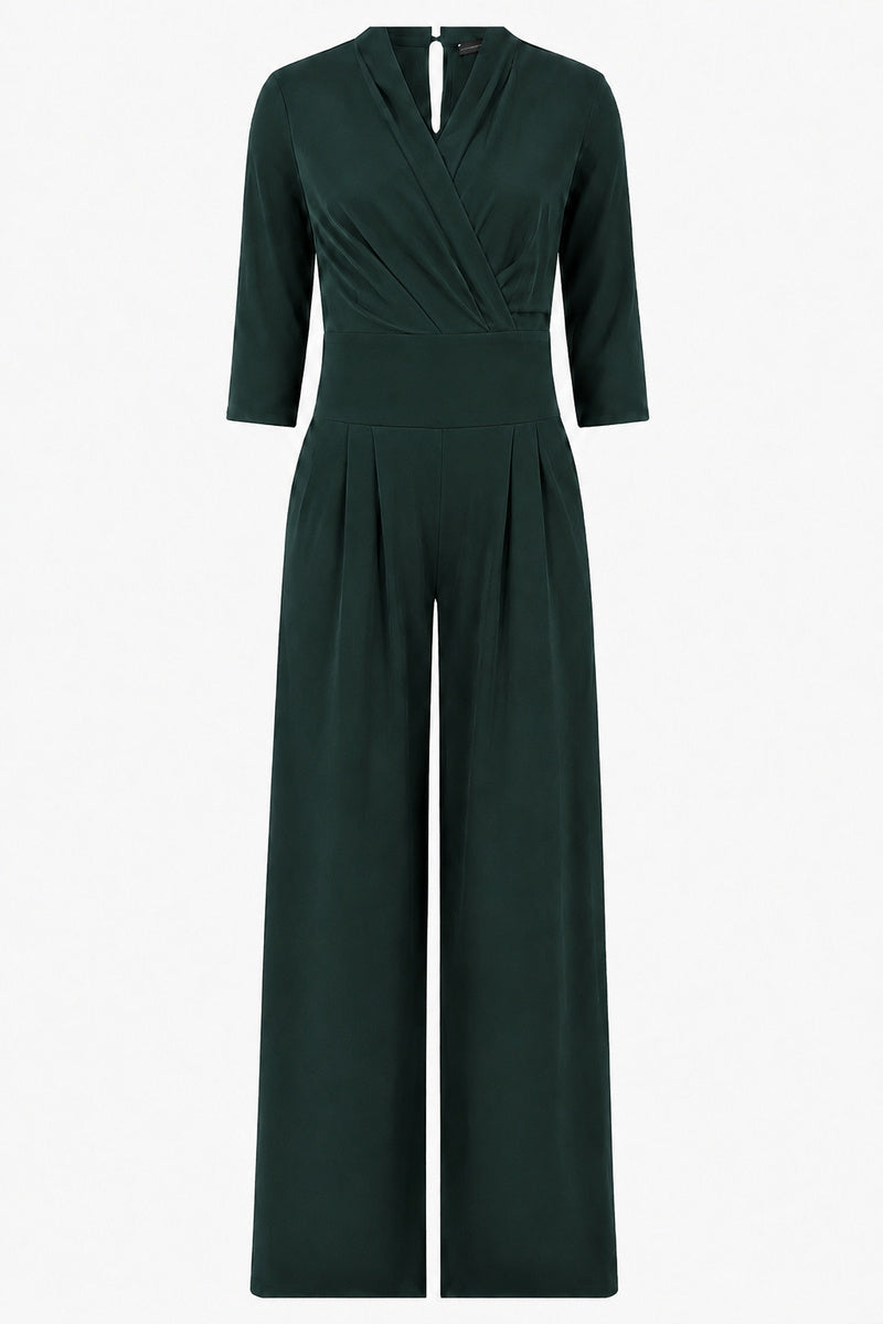 Wrap Wide Leg Jumpsuit