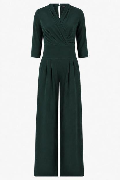 Wrap Wide Leg Jumpsuit