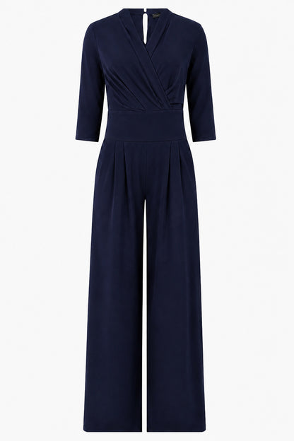Wrap Wide Leg Jumpsuit