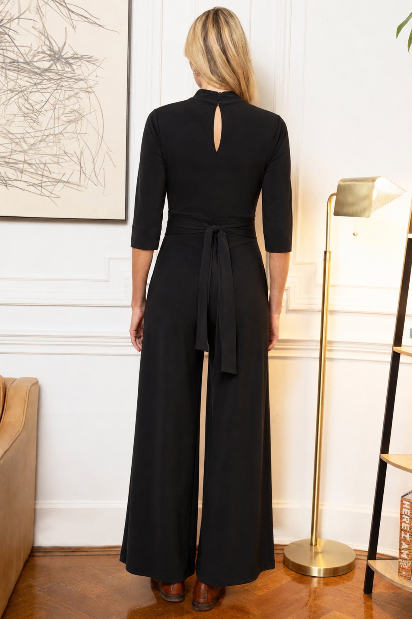 Wrap Wide Leg Jumpsuit