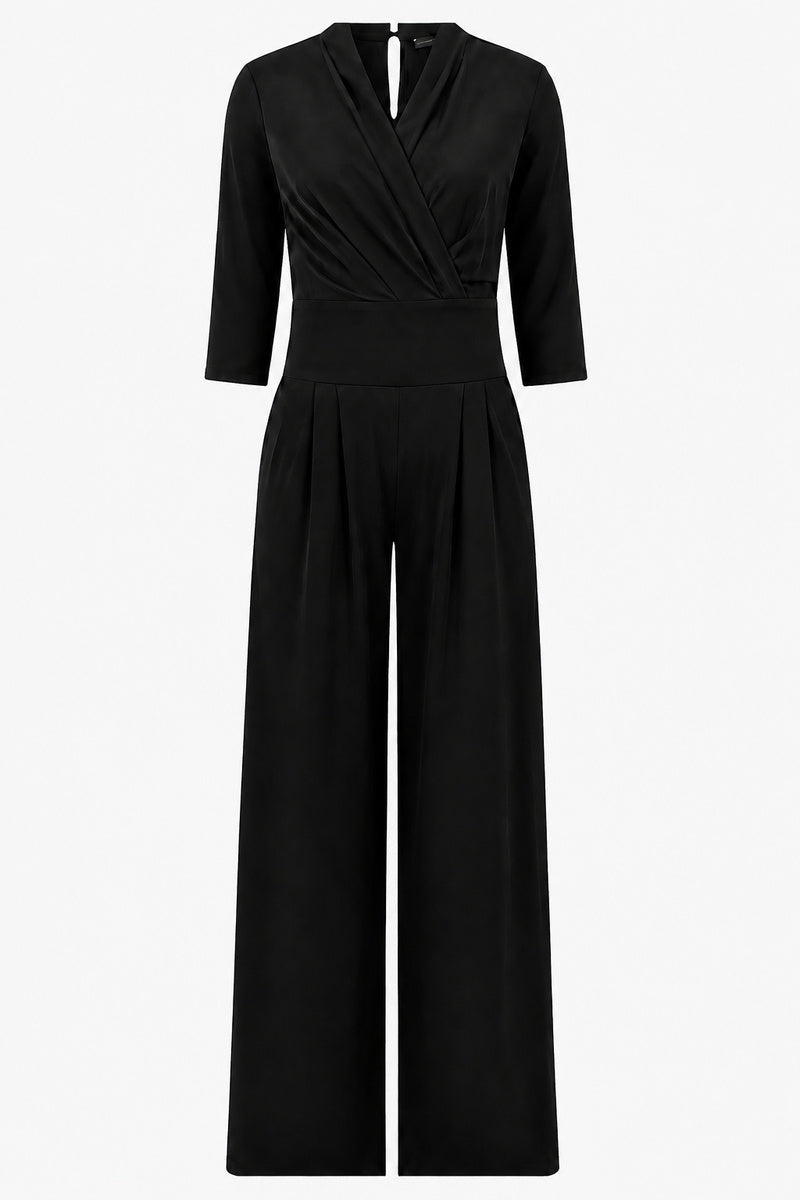 Wrap Wide Leg Jumpsuit