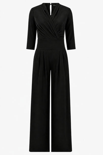 Wrap Wide Leg Jumpsuit