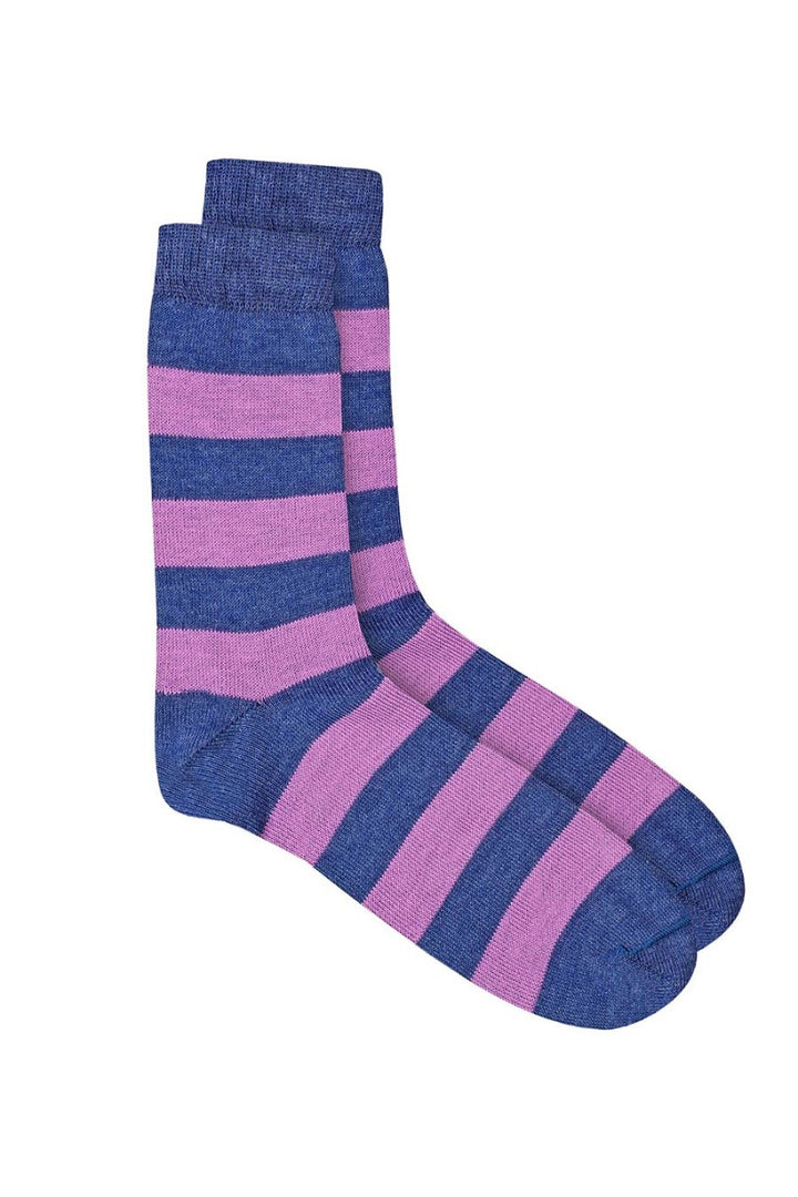 Cool Toes Blue/Purple Stripes