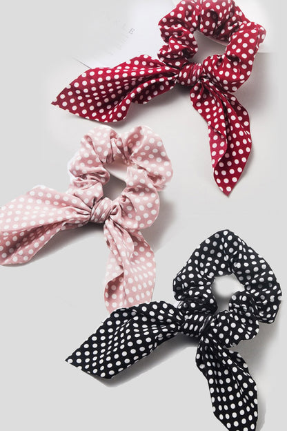 Bow Scrunchies 3 Pack