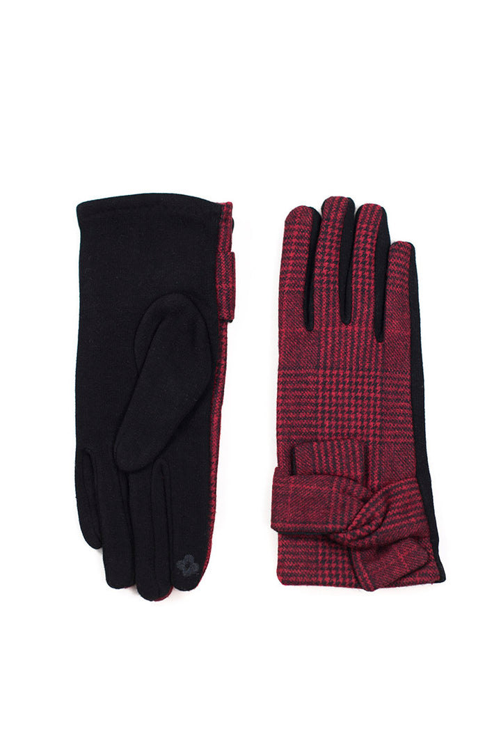 Women's Checked Gloves