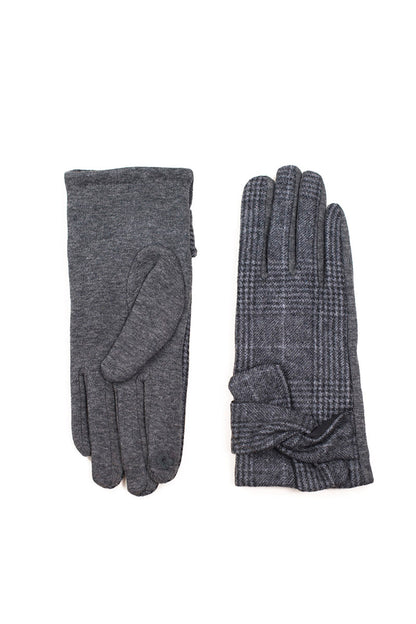 Women's Checked Gloves