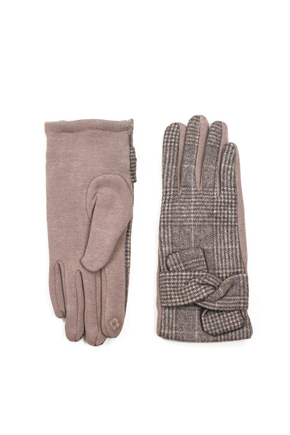 Women's Checked Gloves