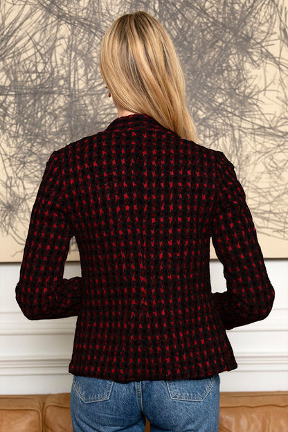 Textured Office Blazer