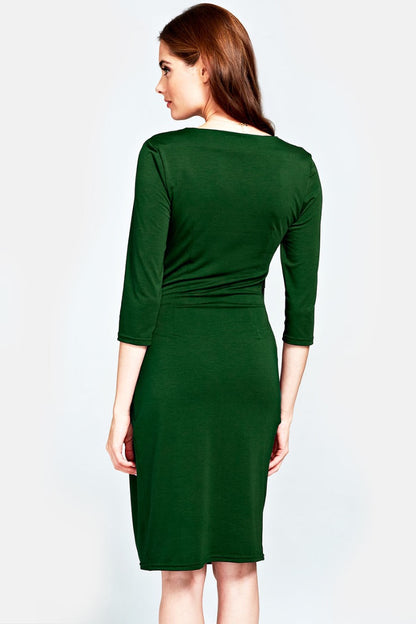 Pleat Waist Dress