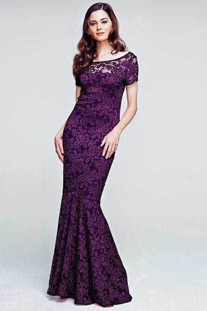 Long Lace Maxi Dress