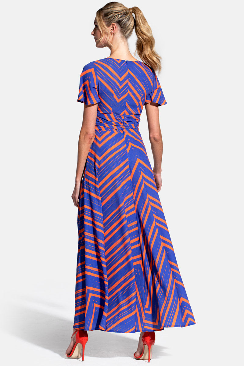 Crepe Maxi Dress