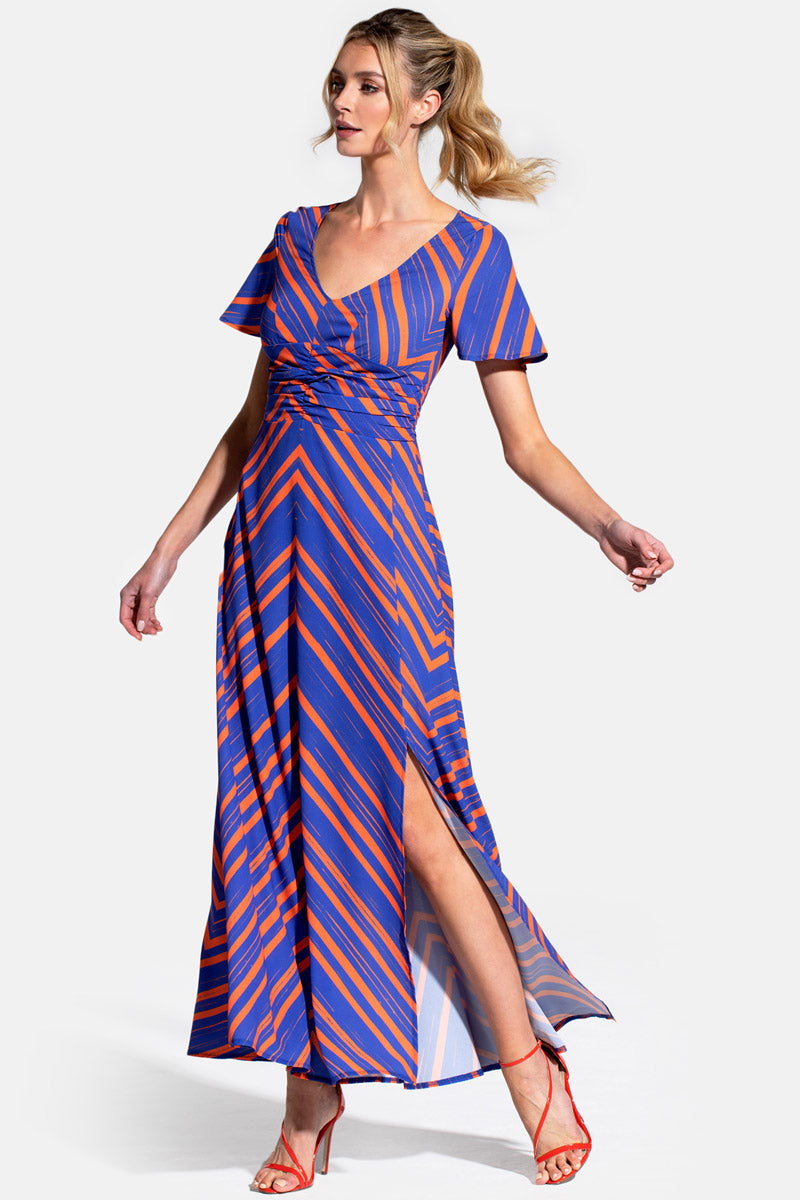 Crepe Maxi Dress