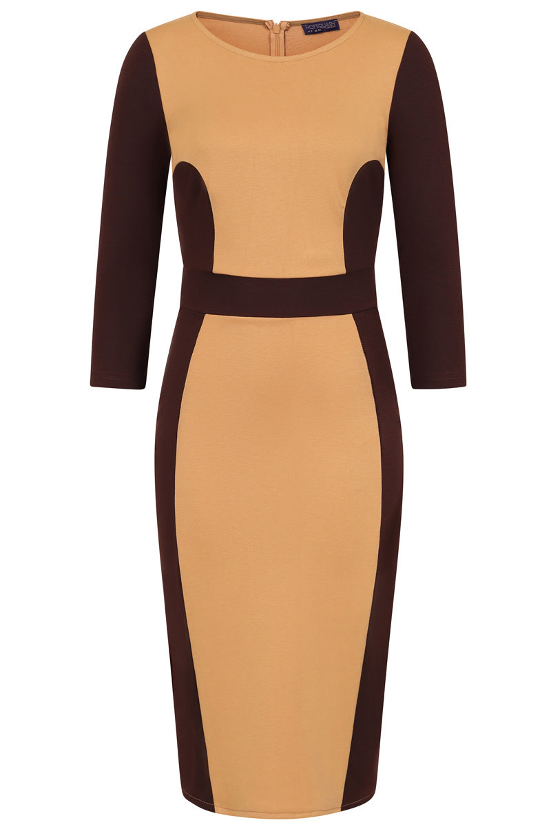 Block Colour Bodycon Dress