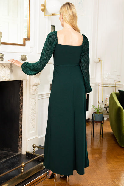 Sweetheart Neckline Maxi Dress