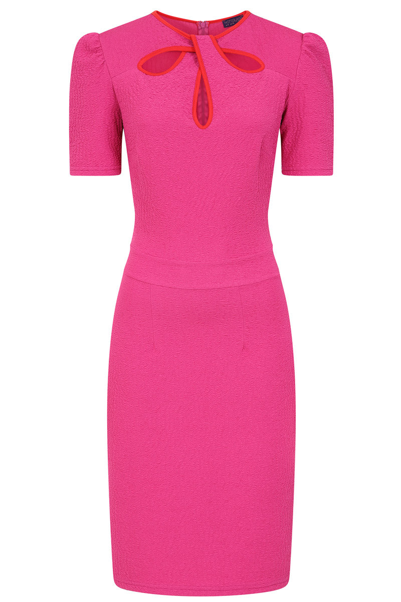 Keyhole Detail Pencil Dress