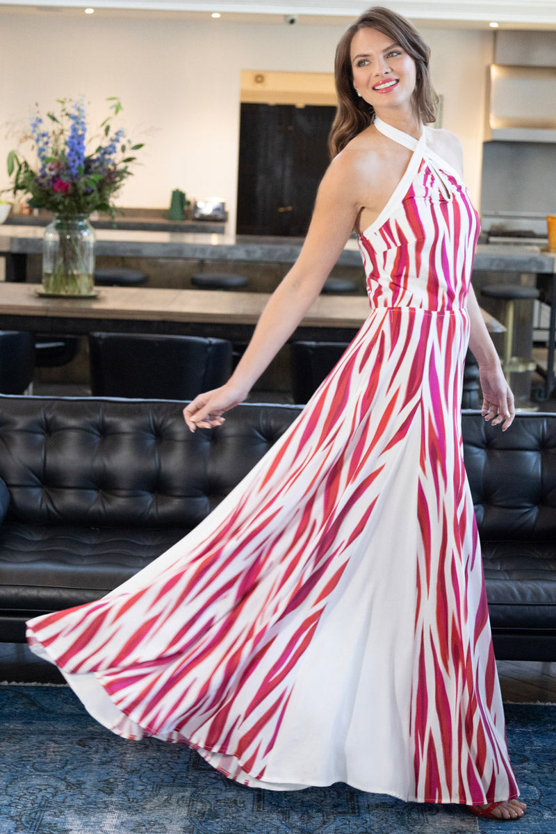Empire Line Maxi Dress HotSquash London Empire Line Maxi Dress HotSquash London