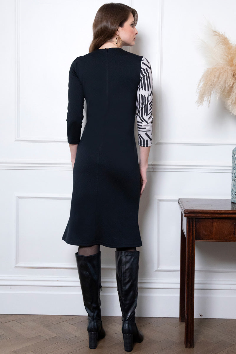 Asymmetric Keyhole Dress