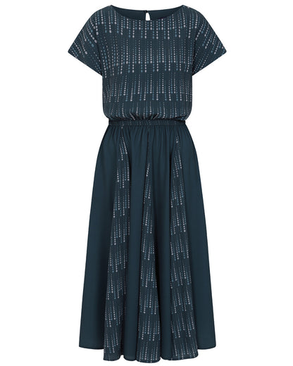 Pleated Midi Dress