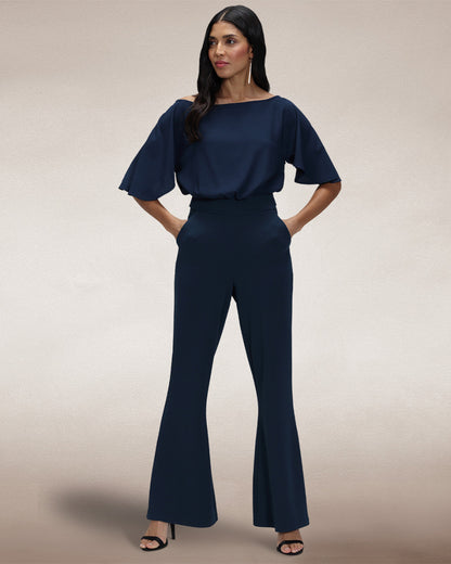 Drop Shoulder Jumpsuit