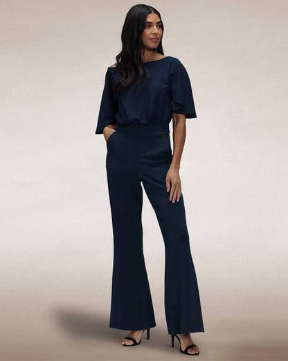 Drop Shoulder Jumpsuit