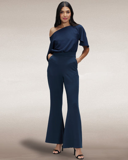 Drop Shoulder Jumpsuit