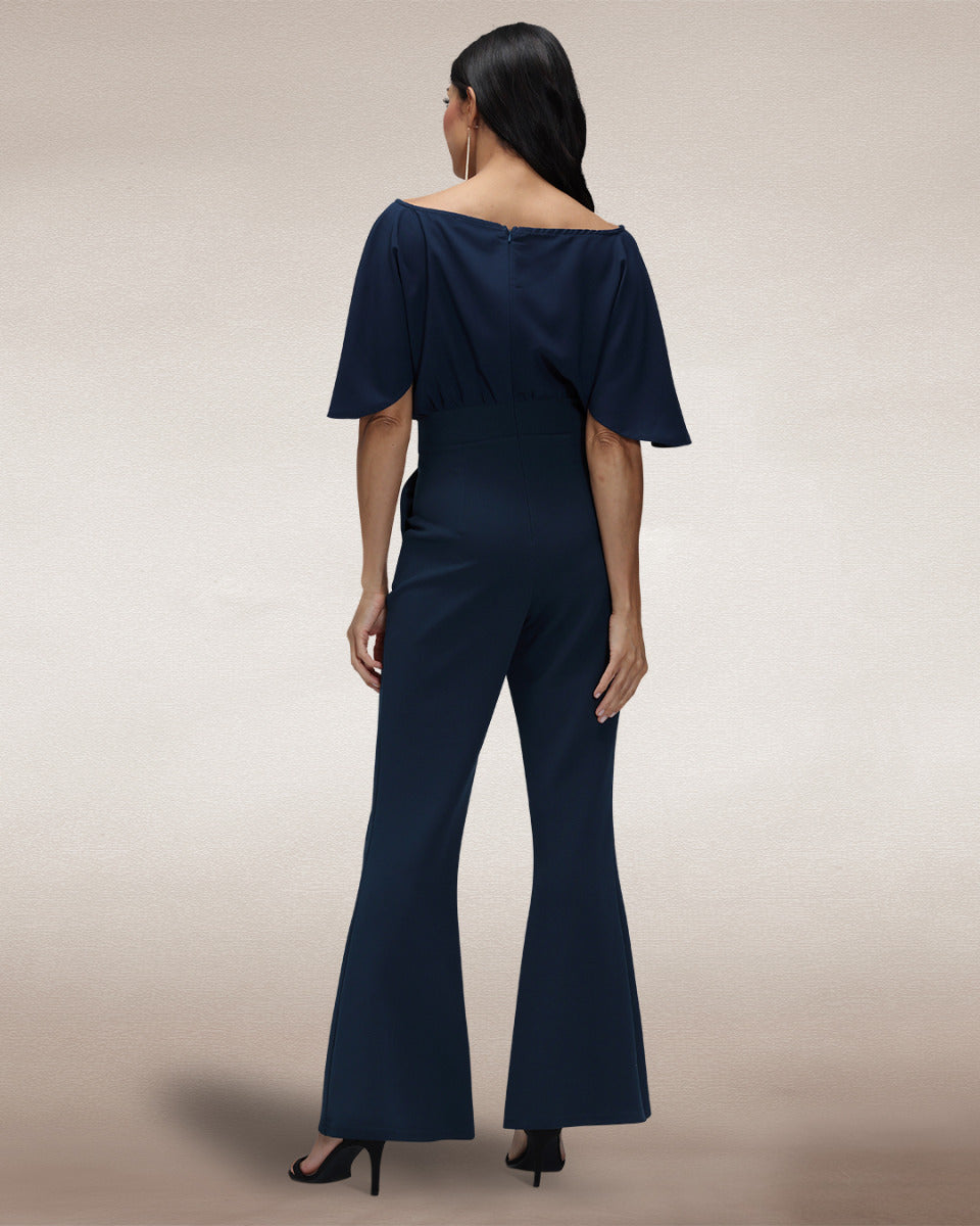 Drop Shoulder Jumpsuit