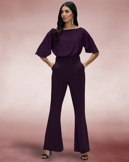 Drop Shoulder Jumpsuit