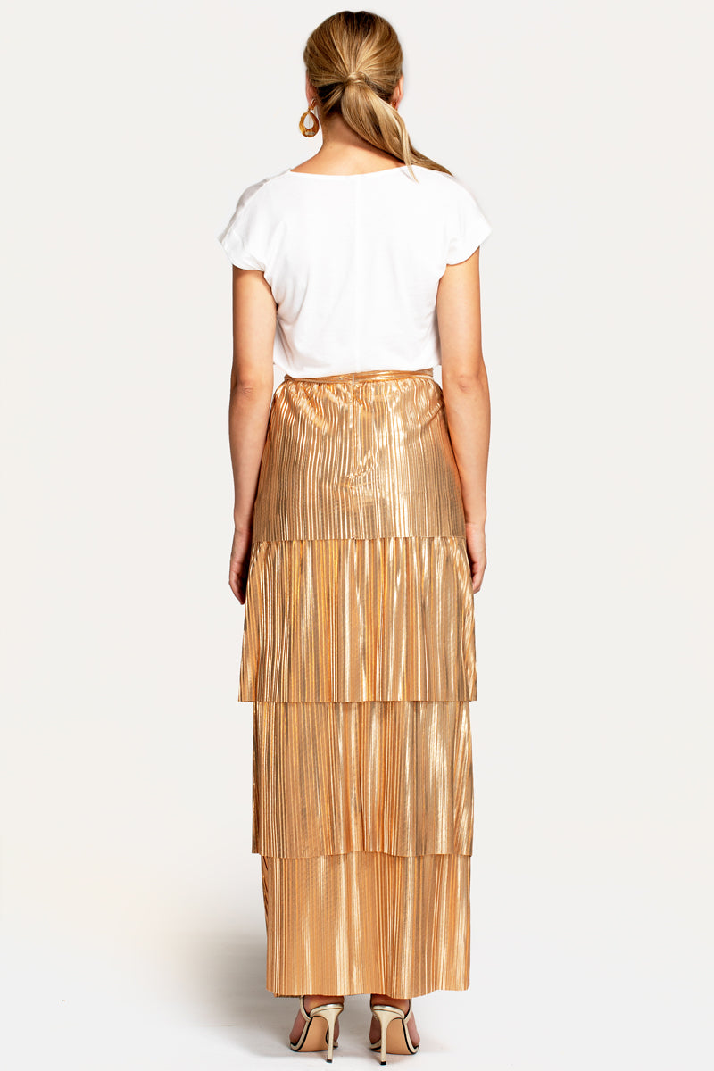 Tiered Maxi Skirt