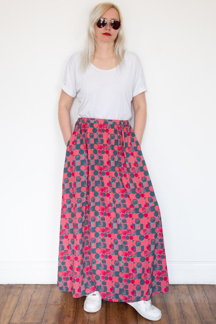 Chiffon Maxi Skirt