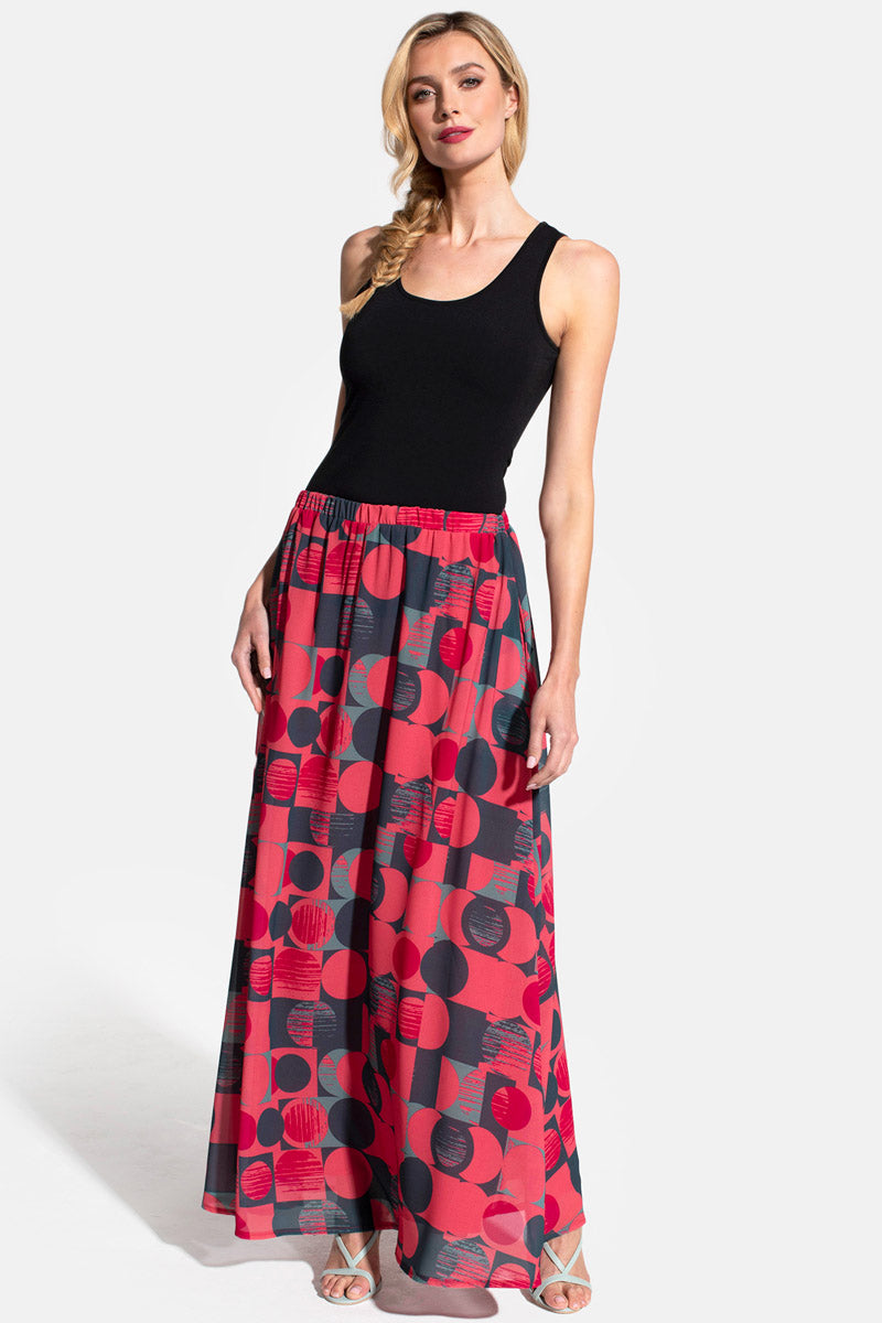 Chiffon Maxi Skirt