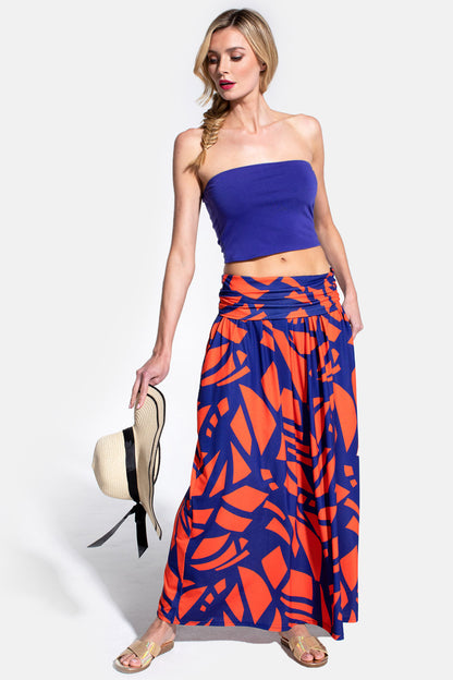 Roll Top Maxi Skirt