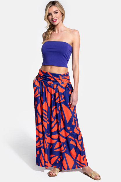 Roll Top Maxi Skirt