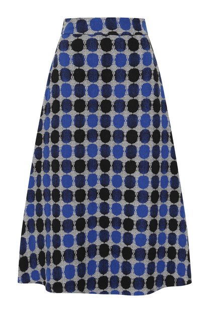 A-Line Midi Skirt With Pockets