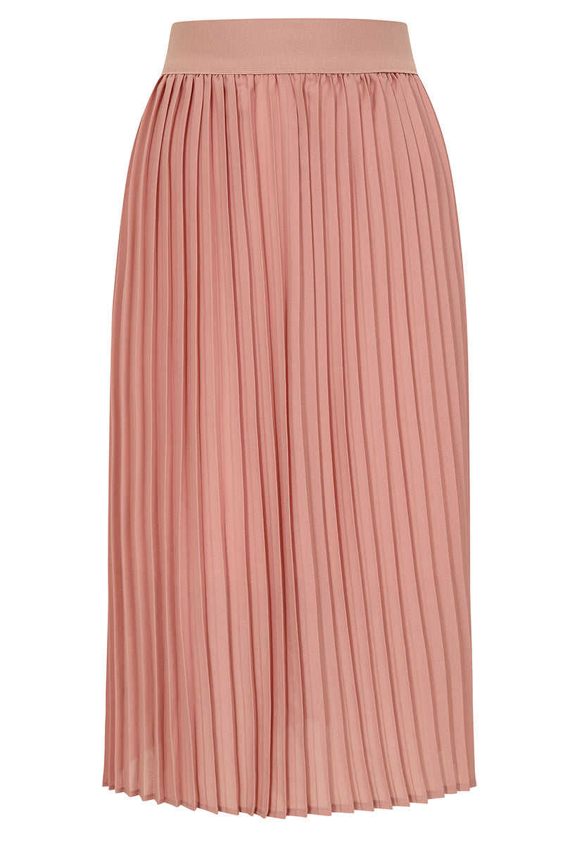 Pleated Midi Skirt