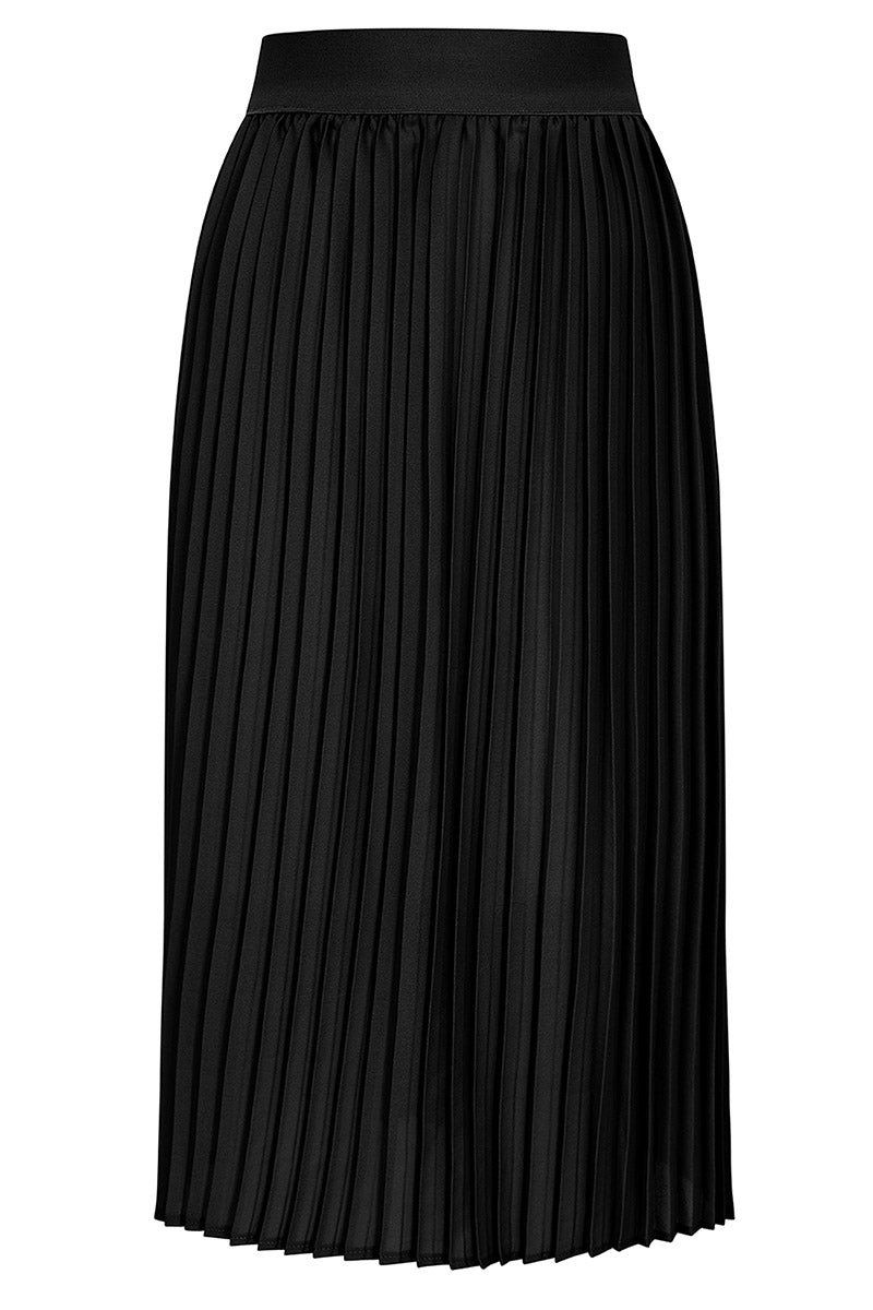 Pleated Midi Skirt