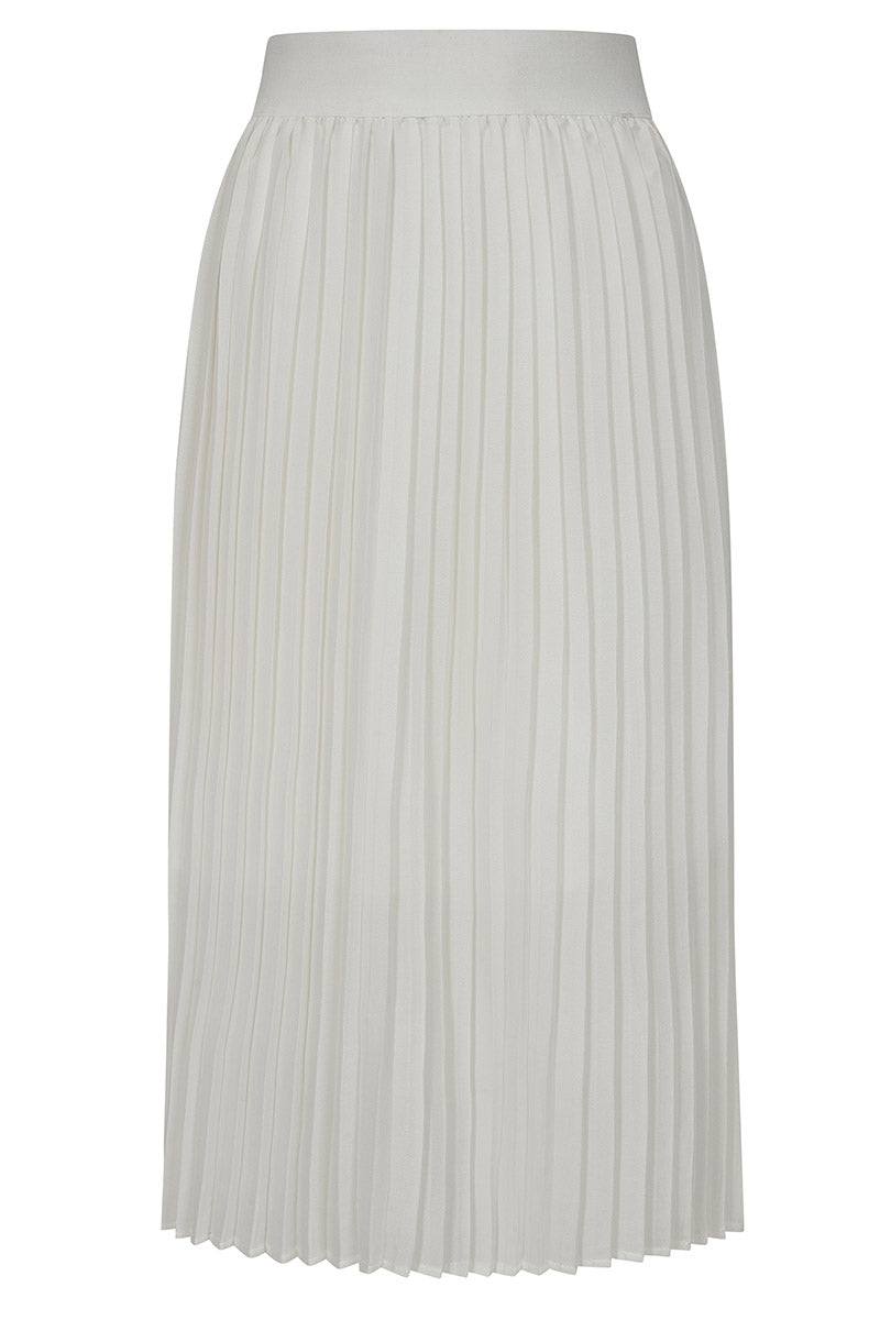 Pleated Midi Skirt