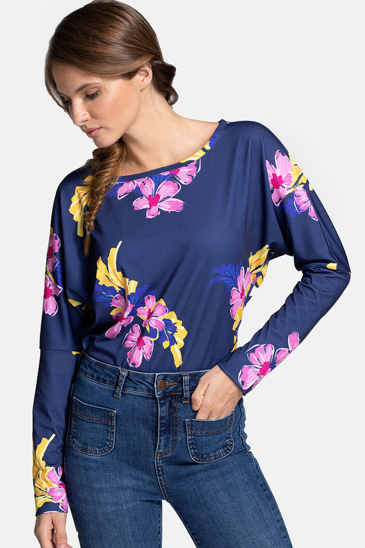 Jersey Batwing Top