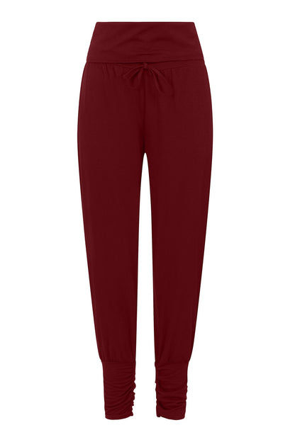 Roll Top Harem Yoga Trousers