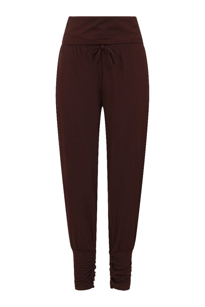 Roll Top Harem Yoga Trousers