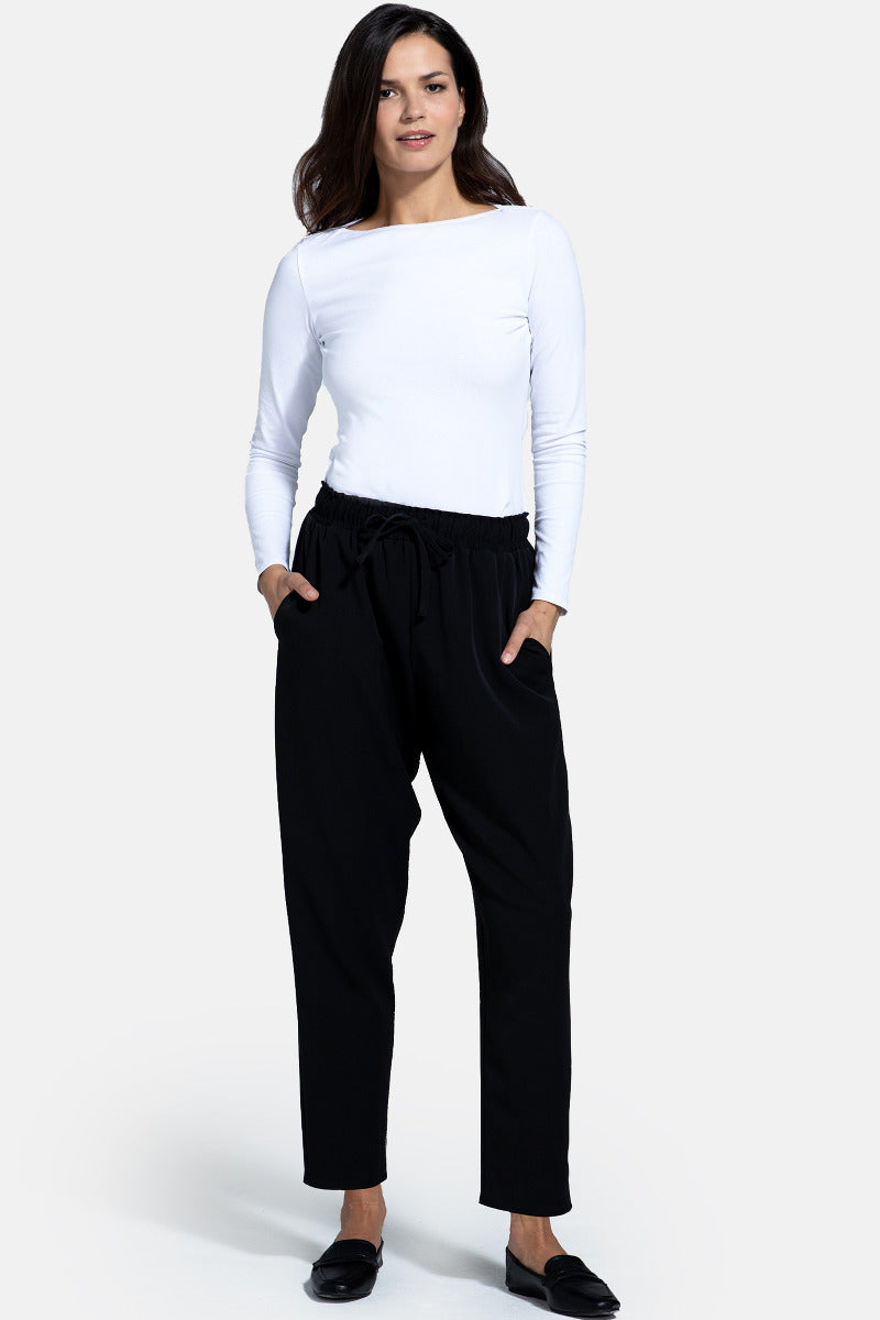 Balloon Trouser with Elasticated Waistband