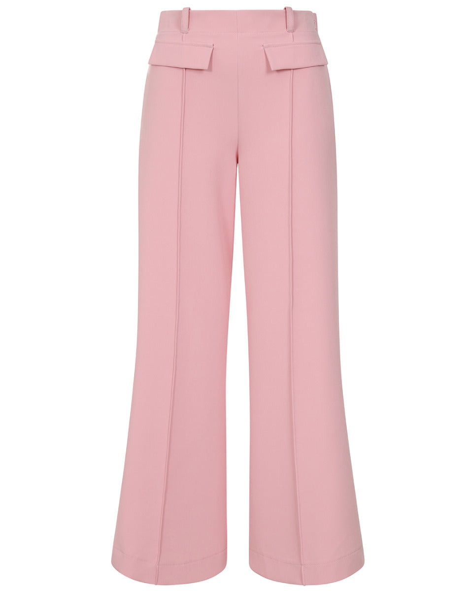 Utility Style Wide Leg Trousers