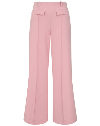 Utility Style Wide Leg Trousers